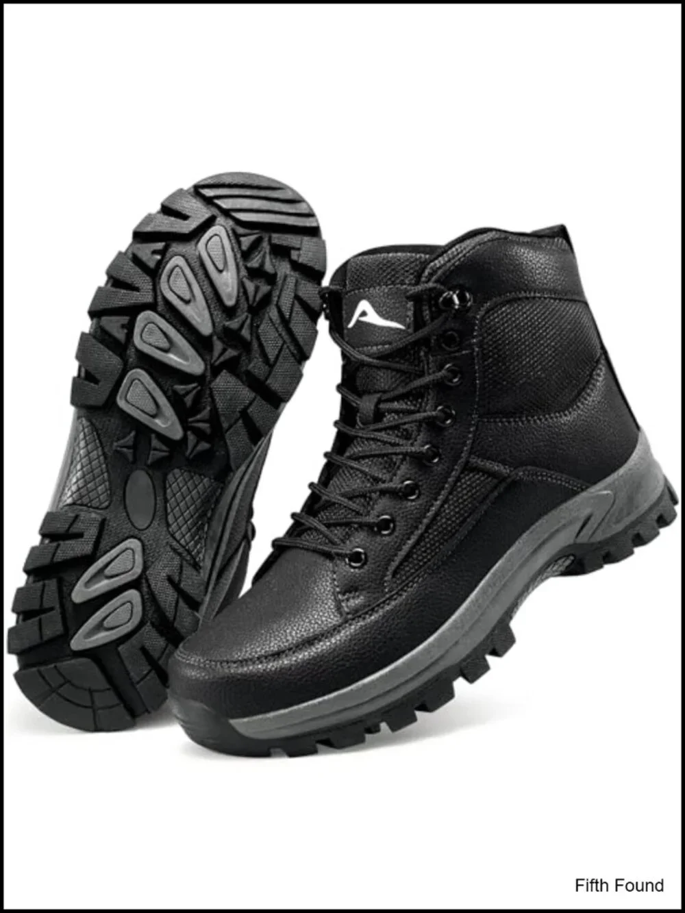 Men's Waterproof Hiking Boots Lightweight Mid Ankle Non-Slip Outdoor Trekking